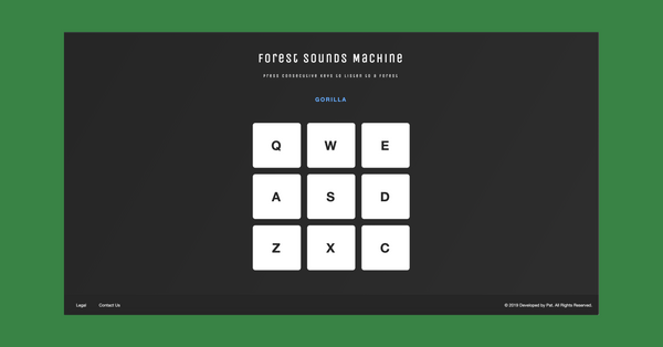 Forest Sounds Machine